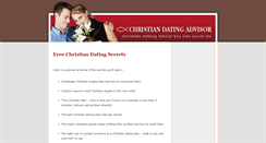 Desktop Screenshot of christiandatingadvisor.com